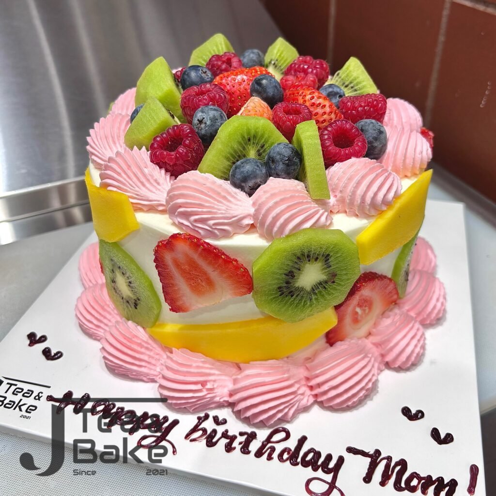 (2B-Mixed Berries Topping) 6-inch